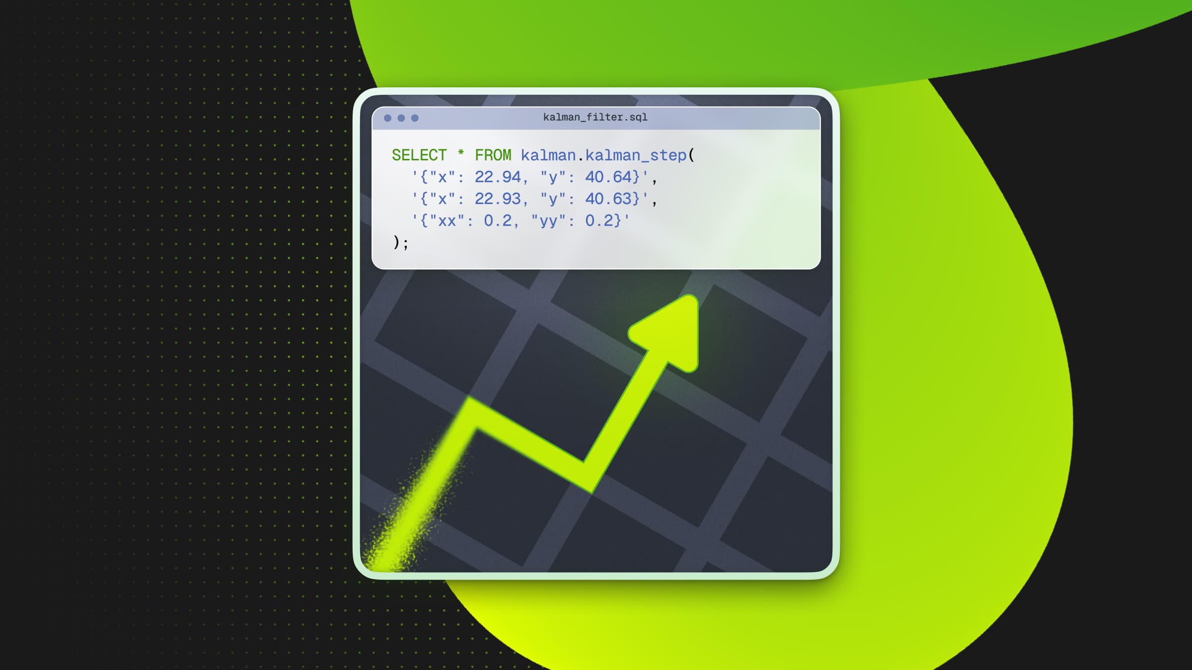 Implementing a Kalman Filter in Postgres to Smooth GPS Data